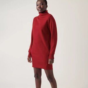 ATHLETA Cozy Karma Mock Neck Dress